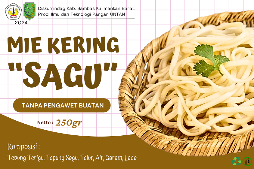 Label Mie Kering