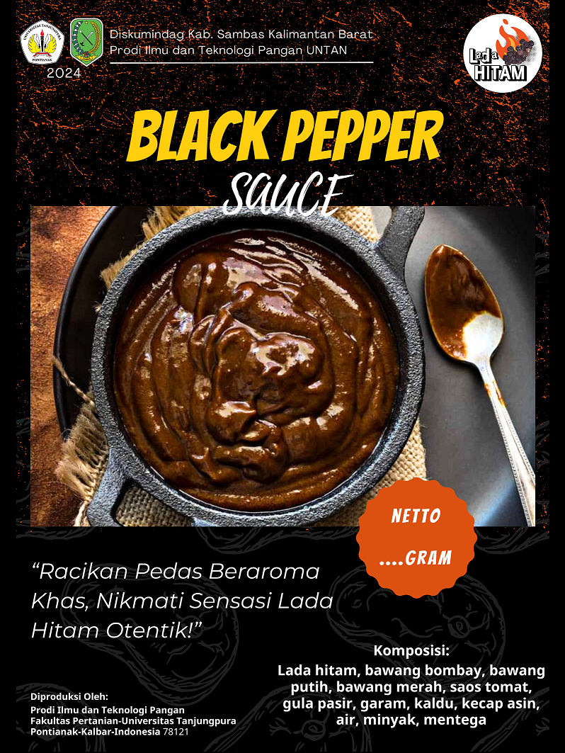 Saus Blackpepper pouch